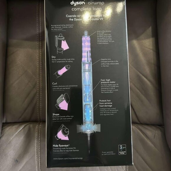 New Dyson Airwrap Multi-Styler Complete Long Ceramic Pink and Rose Gold - Picture 4 of 4